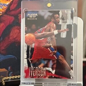 Fleer '96-97 Allan Iverson Rookie Card - Excellent Condition